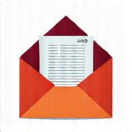 Illustration of an open envelope with a newsletter icon emerging, symbolizing subscription to updates.
