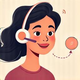 Person speaking on phone with a headset, signifying customer support.
